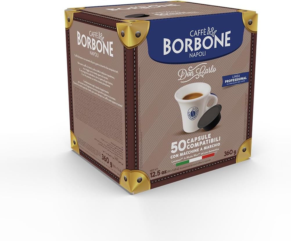 Thumbnail 3 de Caffè Borbone Don Carlo ☕ 50 Cápsulas Compatibles Lavazza A Modo Mio
