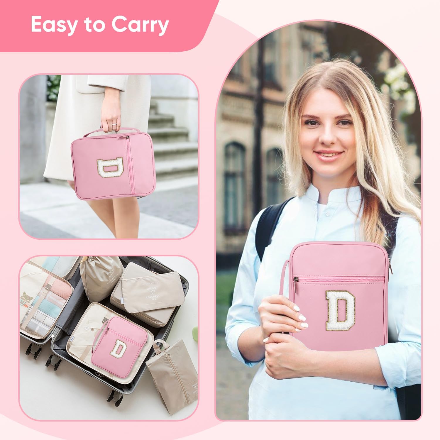 Detalle 1 de Fruobeyla Bible Cover, Pink
