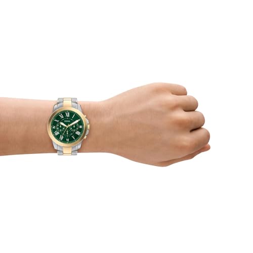 Thumbnail 1 de Fossil FS6131: Reloj de Hombre en Acero Two-Tone con Cronógrafo y Esfera Verde