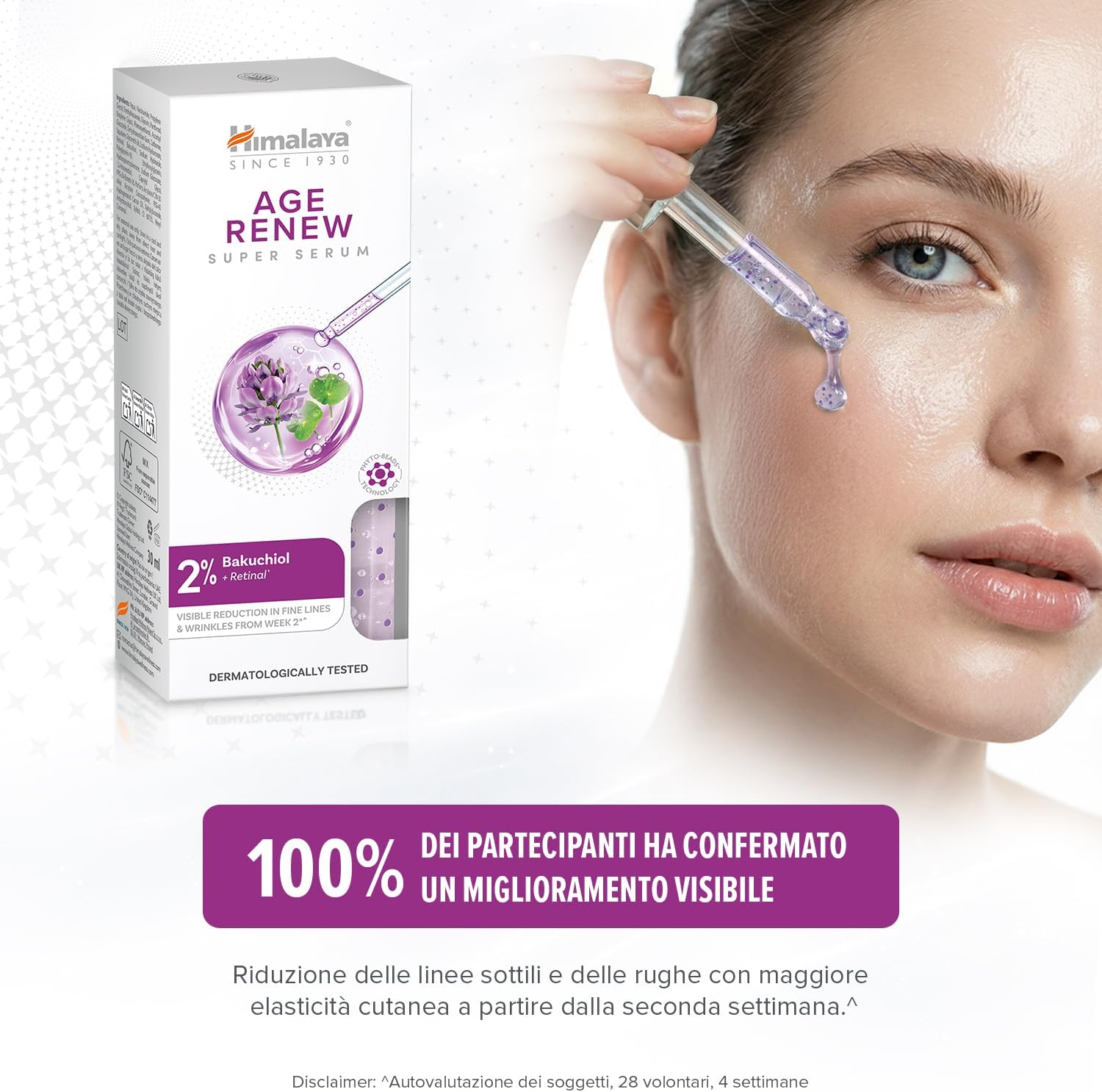 Thumbnail 5 de Himalaya Super Serum Age-Renew: siero antietà idratante con retinale, bakuchiol e squalano – 30 ml