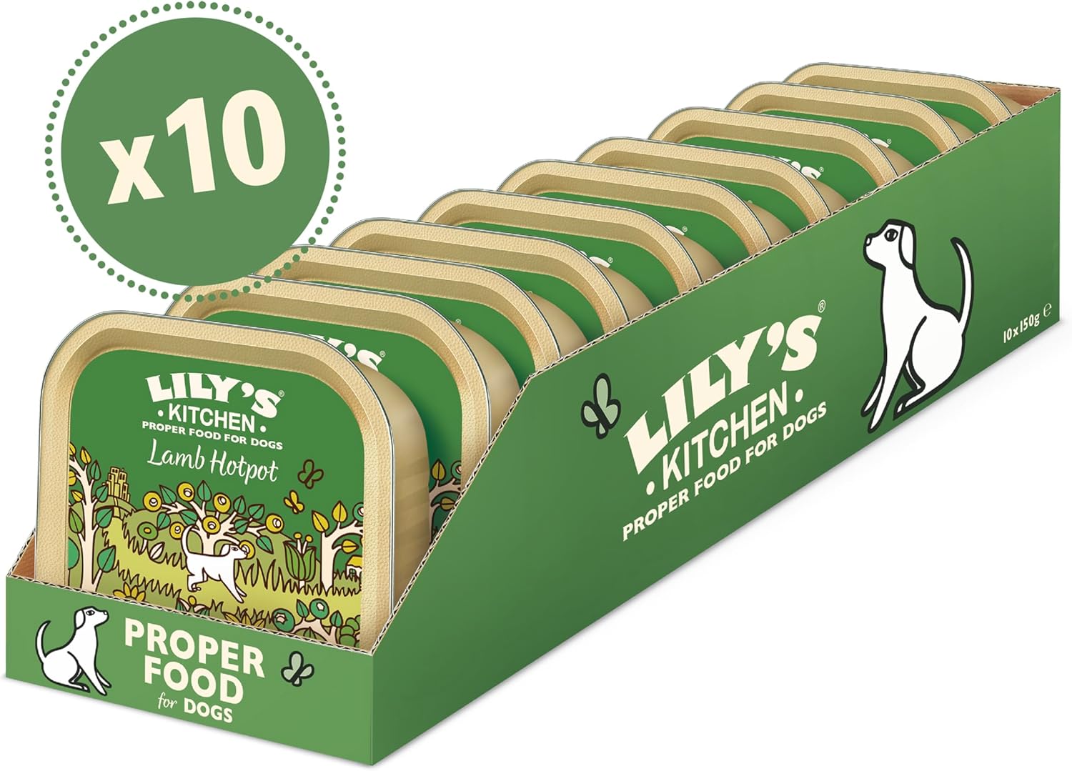 Detalle de Repas Complet pour Chien par Lily's Kitchen – 60% agneau, sans céréales