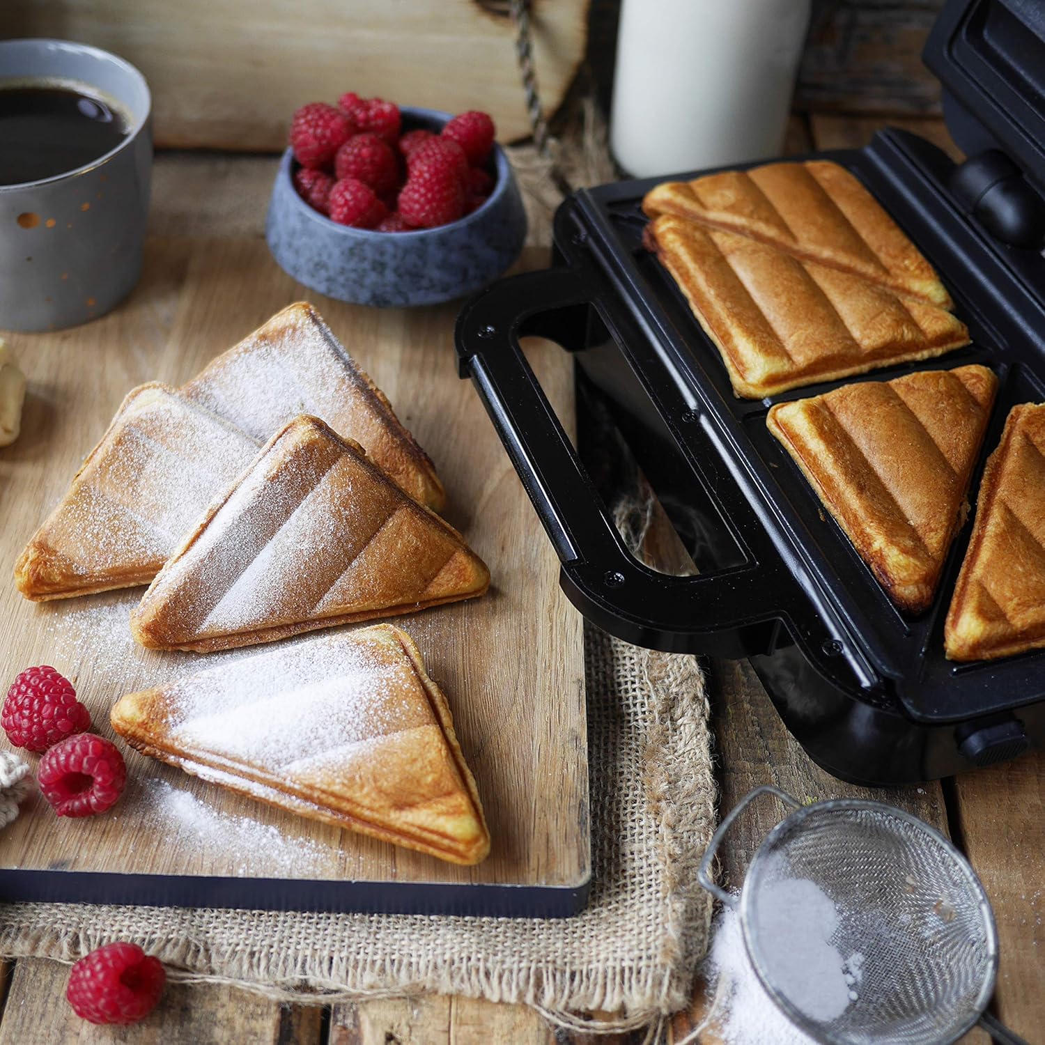 Detalle 2 de Breville VST082X sandwichera para 2 sándwiches 20% más capacidad