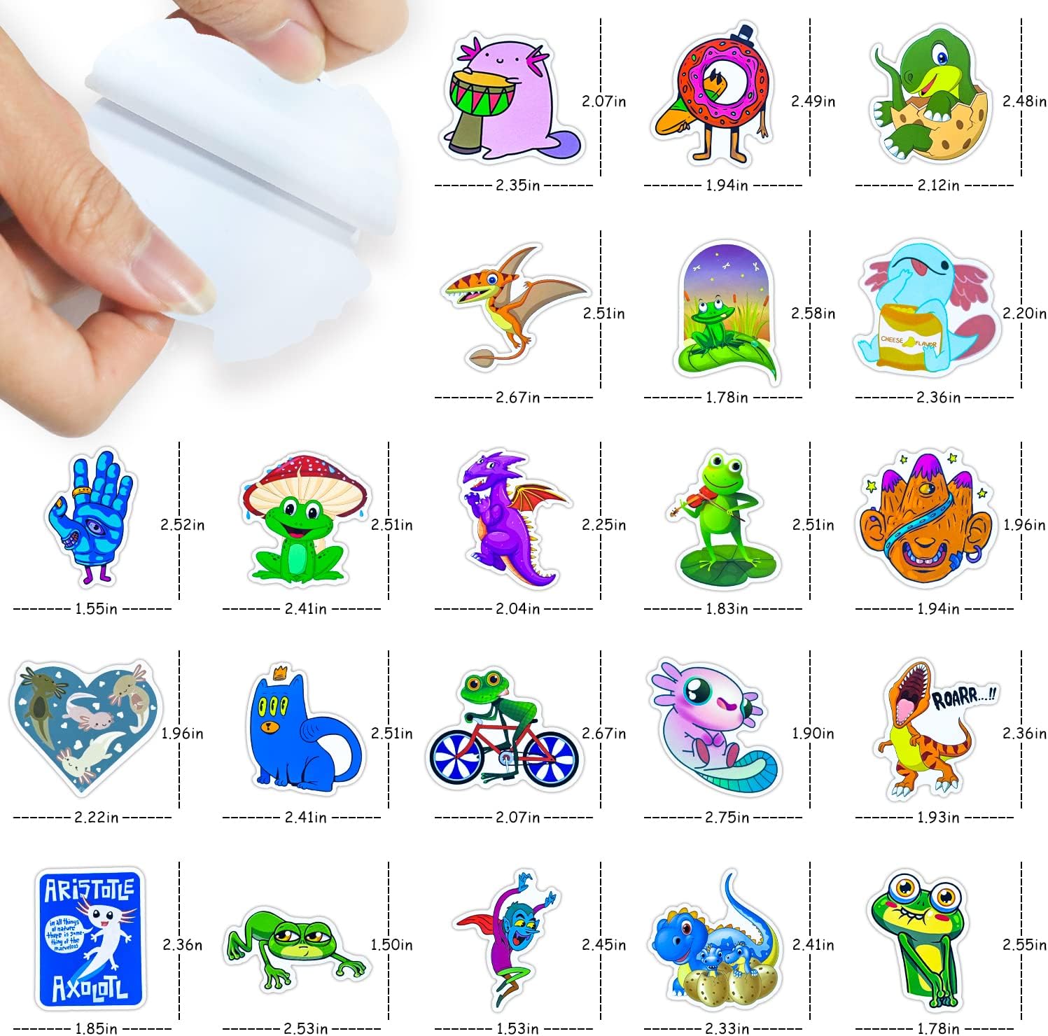 Thumbnail 5 de Aesthetic Stickers 200 Pcs cute sticker pack 🎨