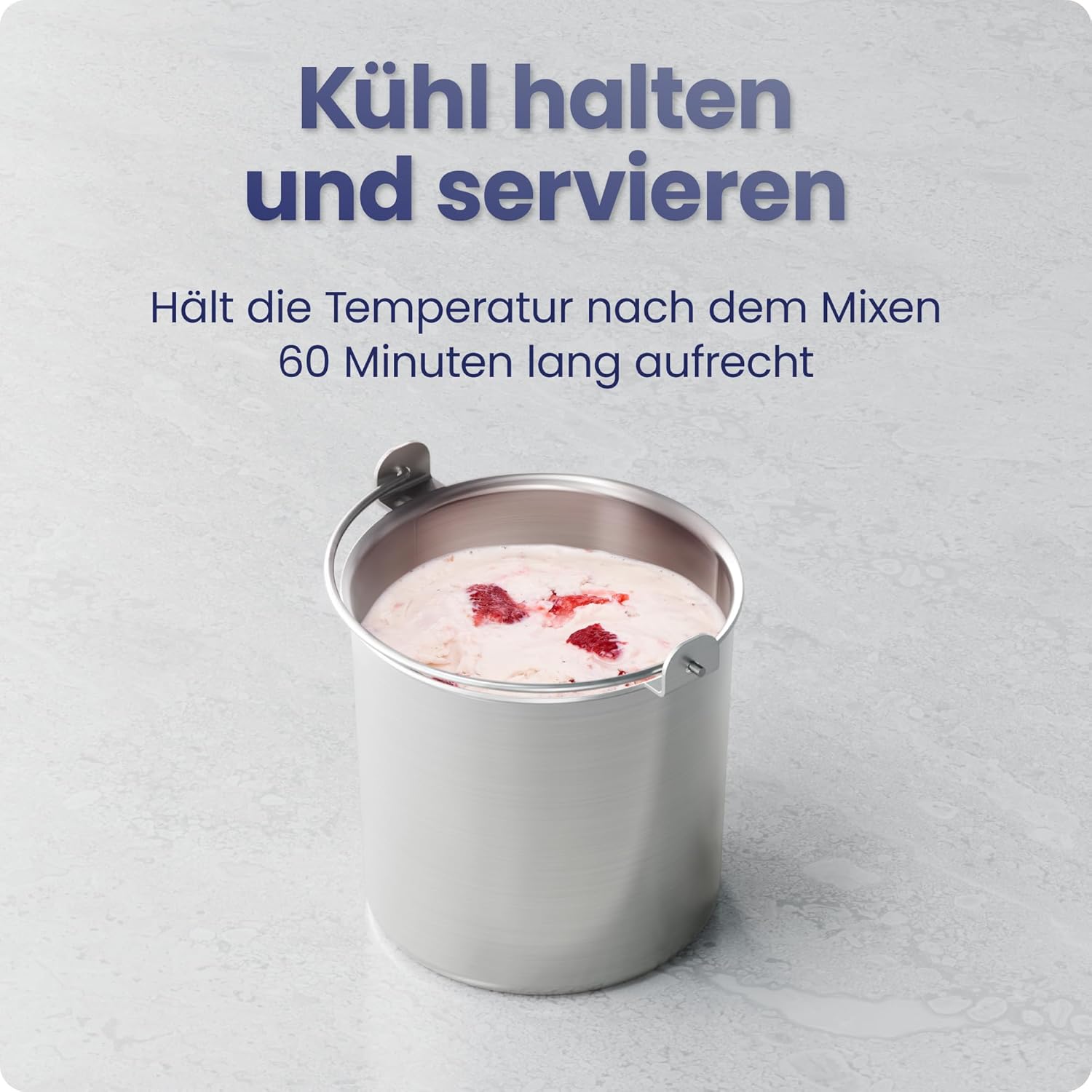 Detalle de Chefman Iceman Eismaschine mit Kompressor