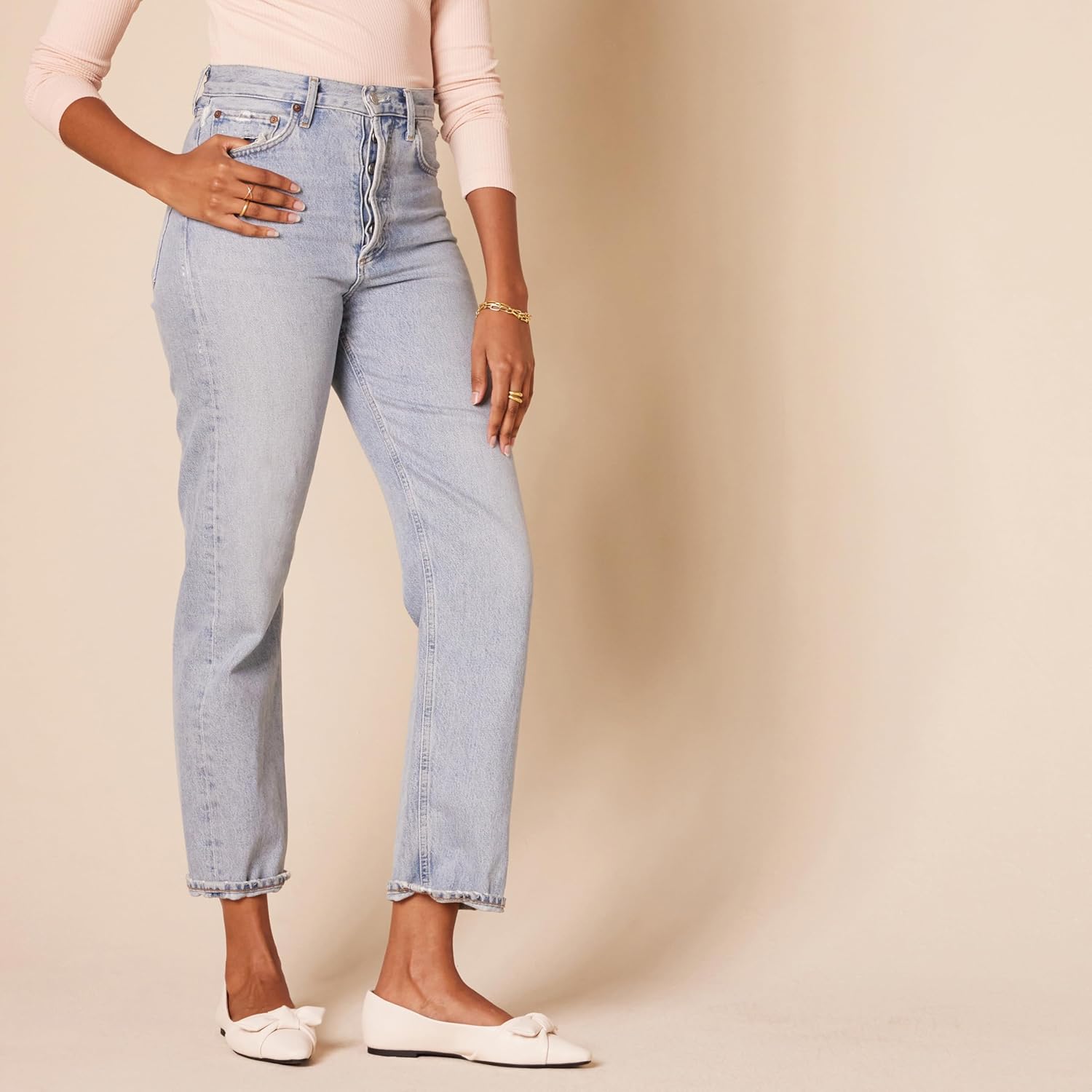 Thumbnail 1 de Amazon Essentials Damen Ballerinas mit Schleife – Komfortabler Alltagsbegleiter