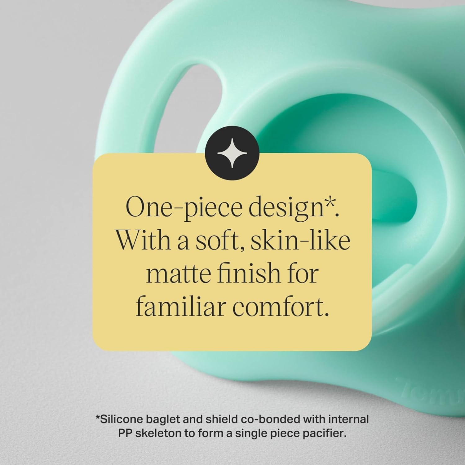 Thumbnail 5 de Tommee Tippee Sucette Ultra-légère Toujours en Place (6-18 mois) lot de 4, tétine orthodontique monobloc en silicone