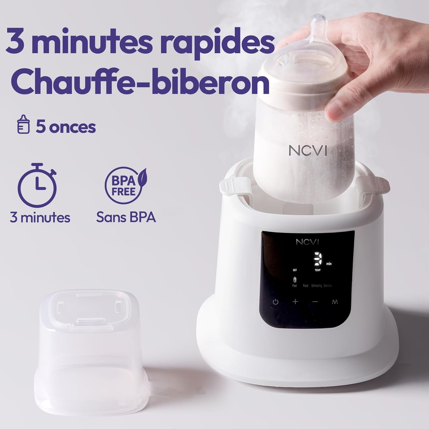 Detalle 2 de NCVI Chauffe-Biberon 8 en 1 rapide
