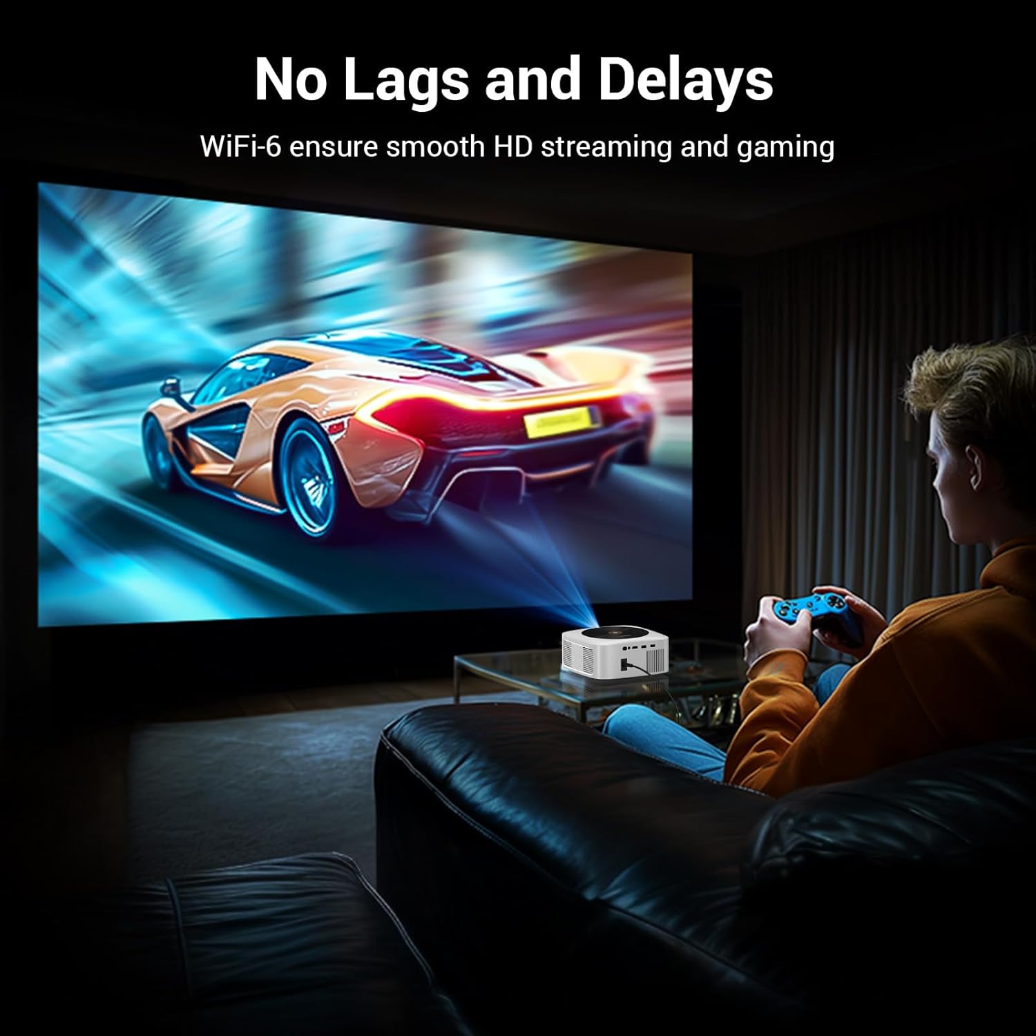 Detalle de HAPPRUN Smart Projector J7