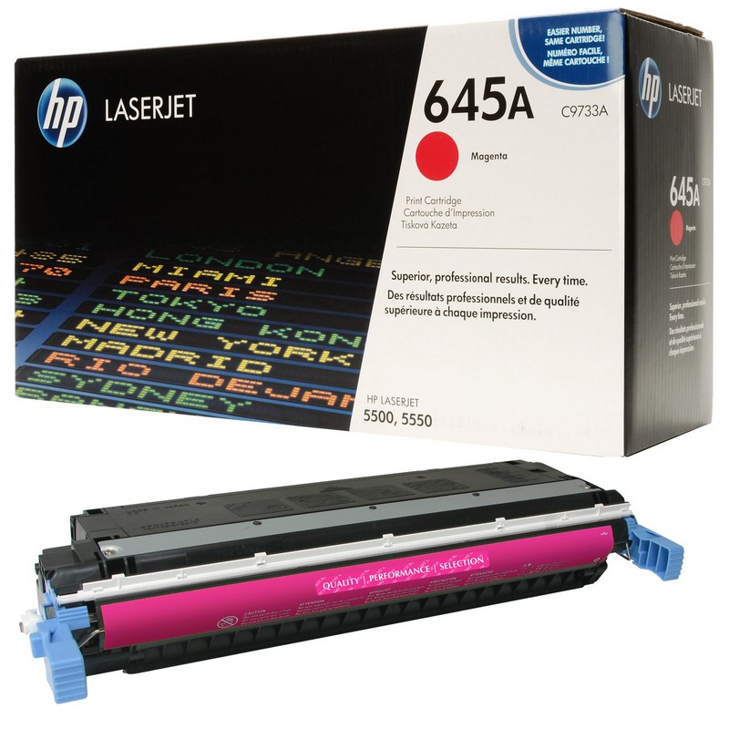 Detalle 1 de HP 645A Tóner original LaserJet magenta