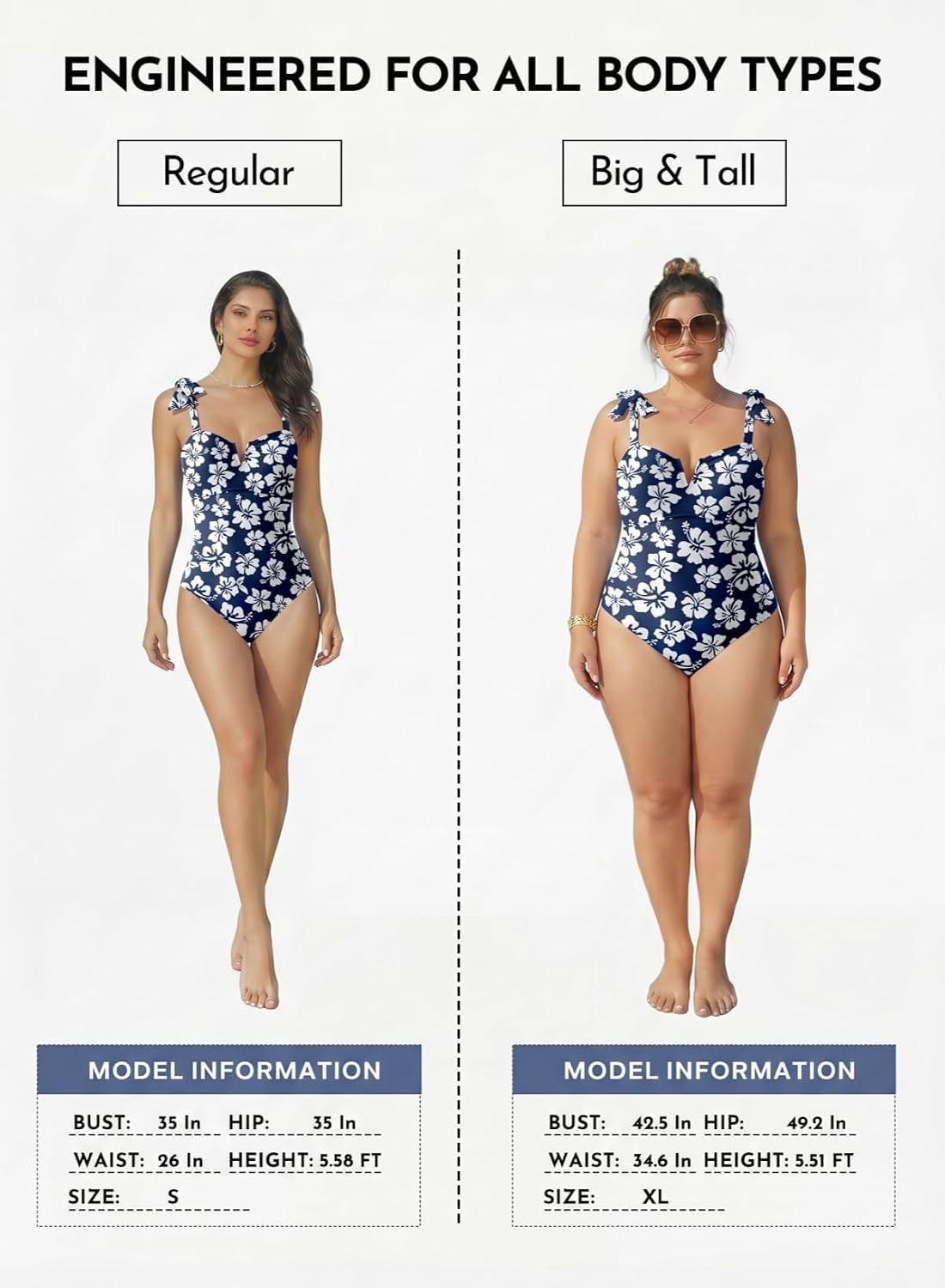Detalle de Aleumdr Women's One Piece Swimsuits: Tummy Control Ruched V-Neck Bathing Suit