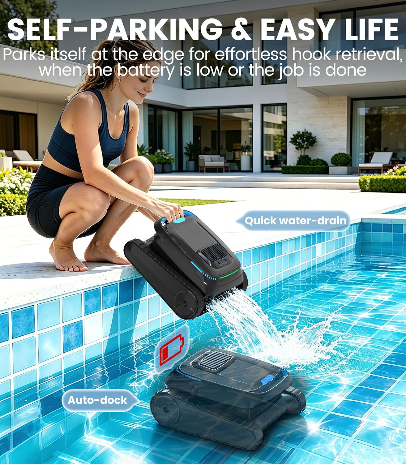 Thumbnail 6 de BOTLIFE Cordless Robotic Pool Vacuum PC10
