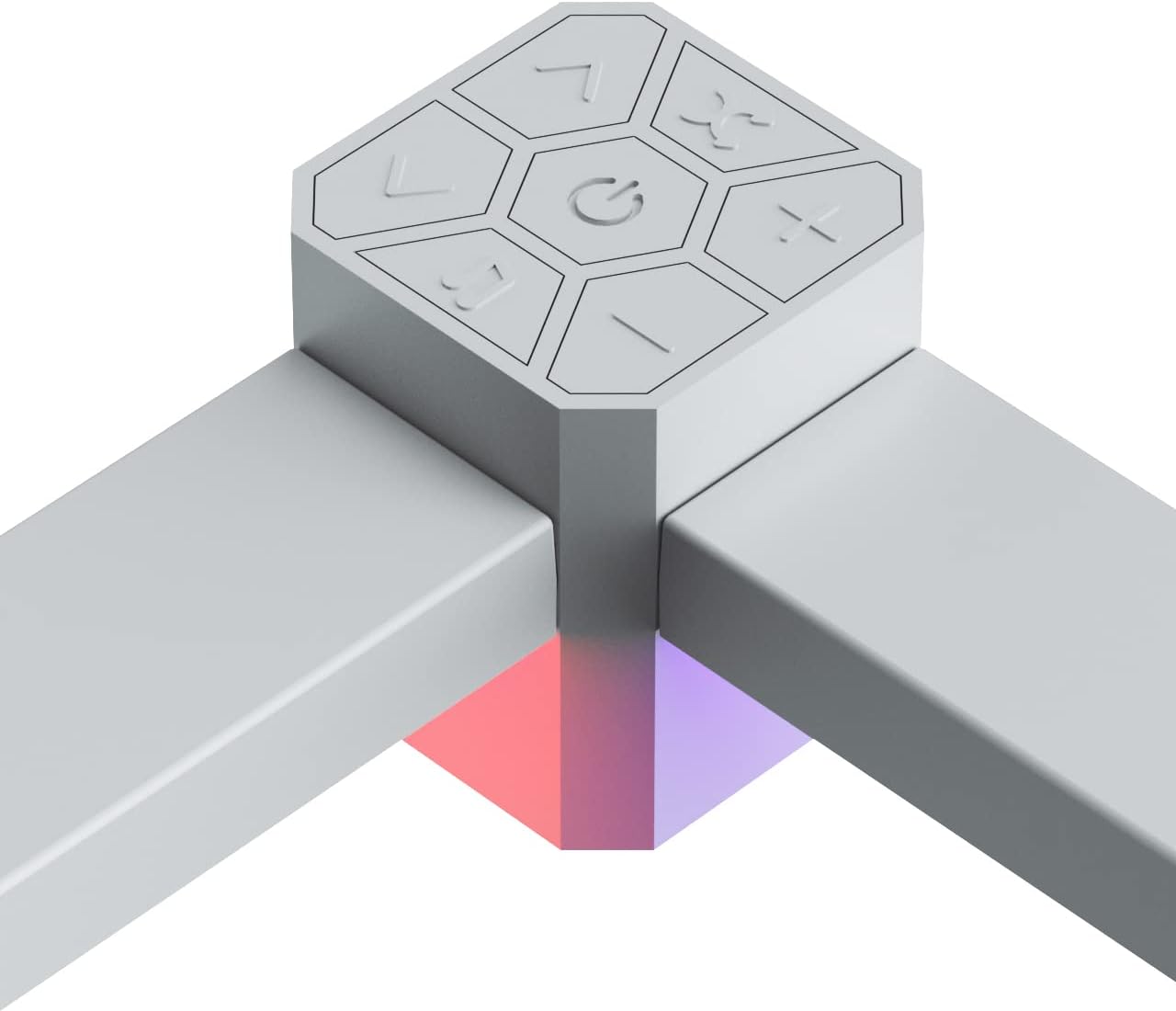 Detalle 2 de Nanoleaf Lines Extensión 3 Barras Luz LED RGBW 90° 🌈