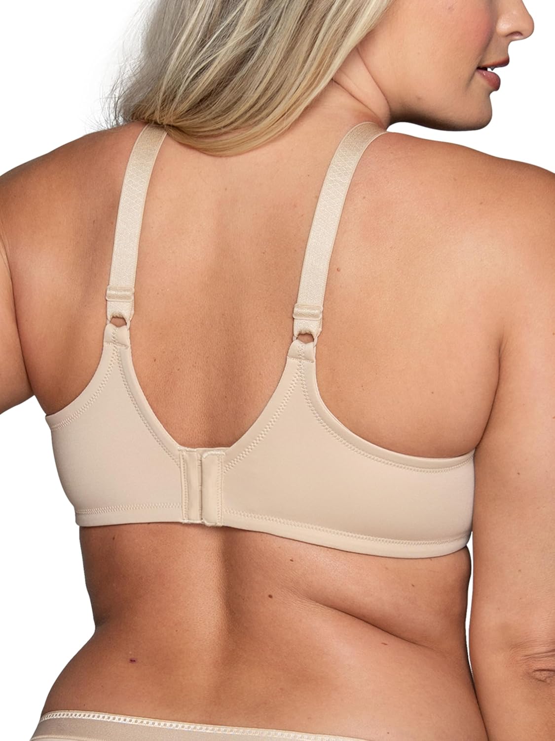 Detalle de Vanity Fair Women’s Full Figure Beauty Back Smoothing Bra (Beauty Back), 4-Way Stretch