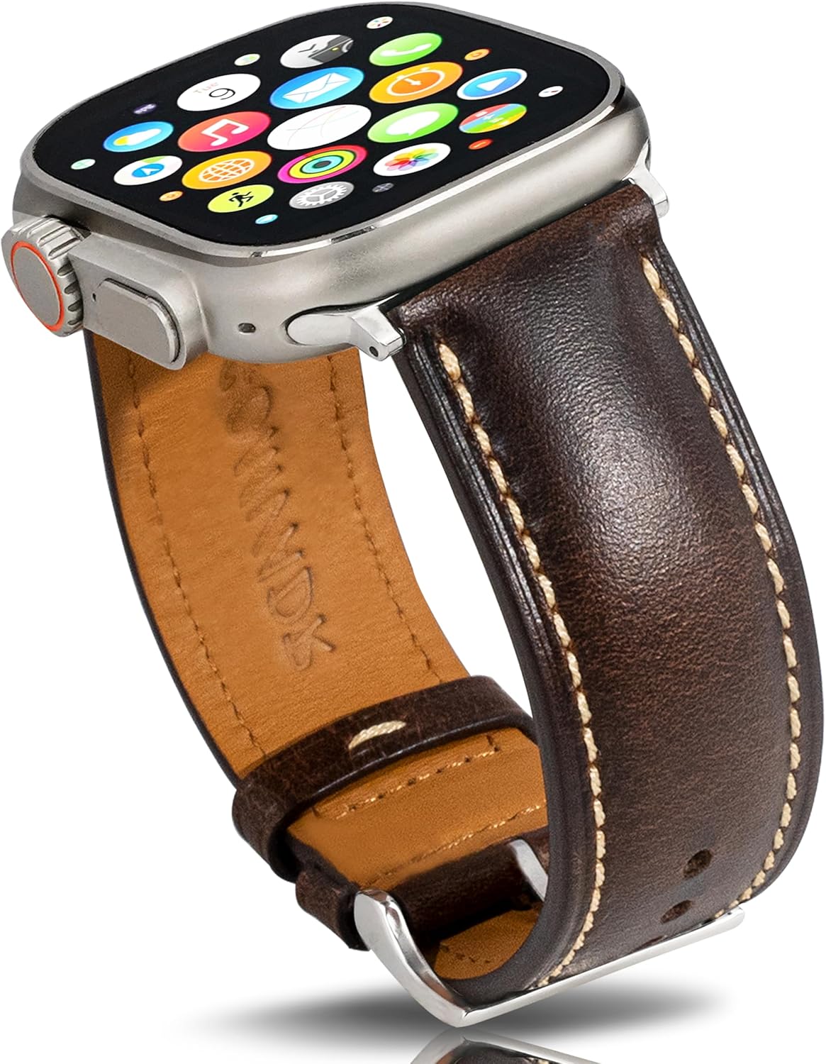 Detalle de Gomvadr Vintage Leather Band 125+80mm