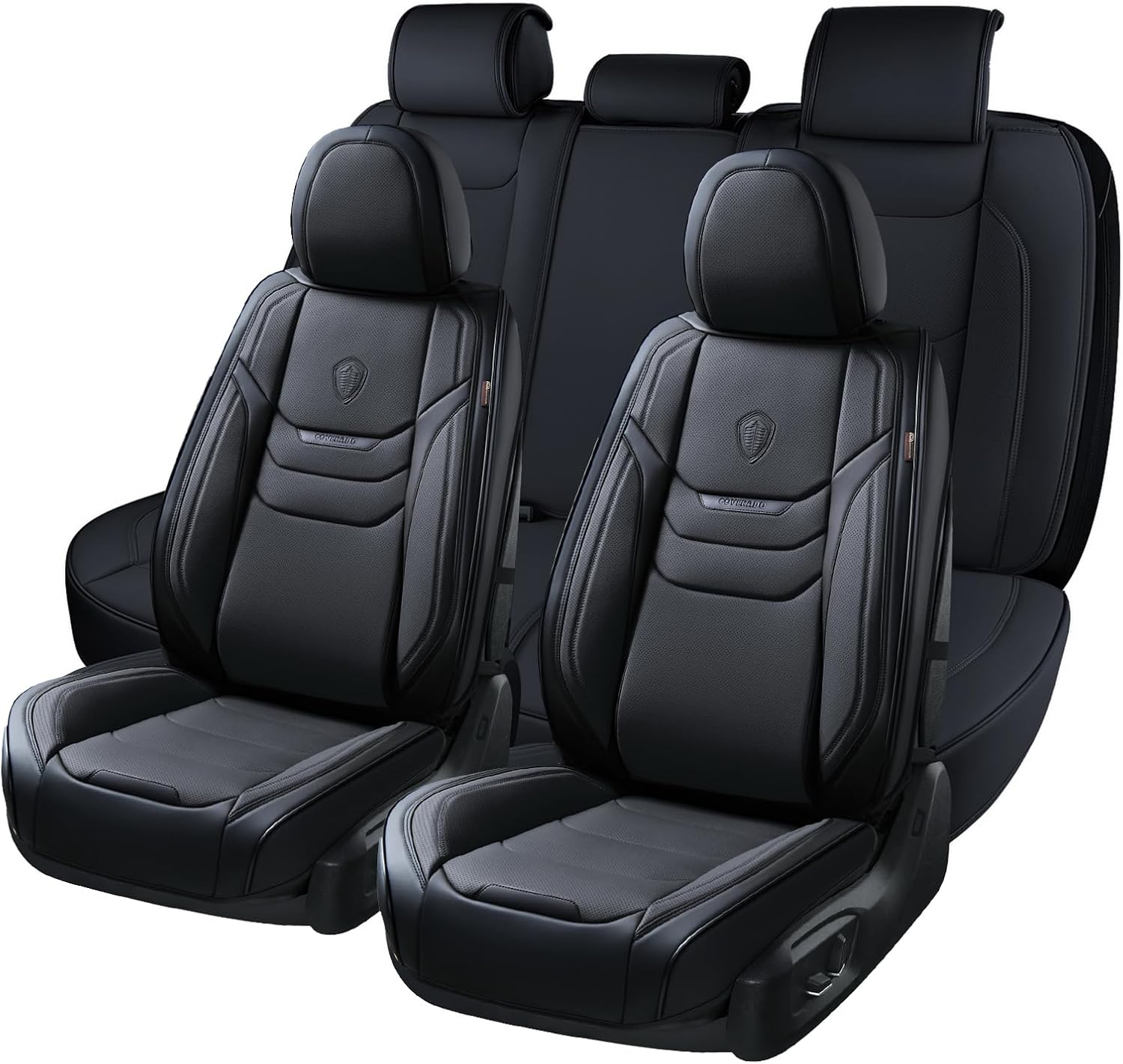 Detalle de Coverado Leather Seat Covers Full Set
