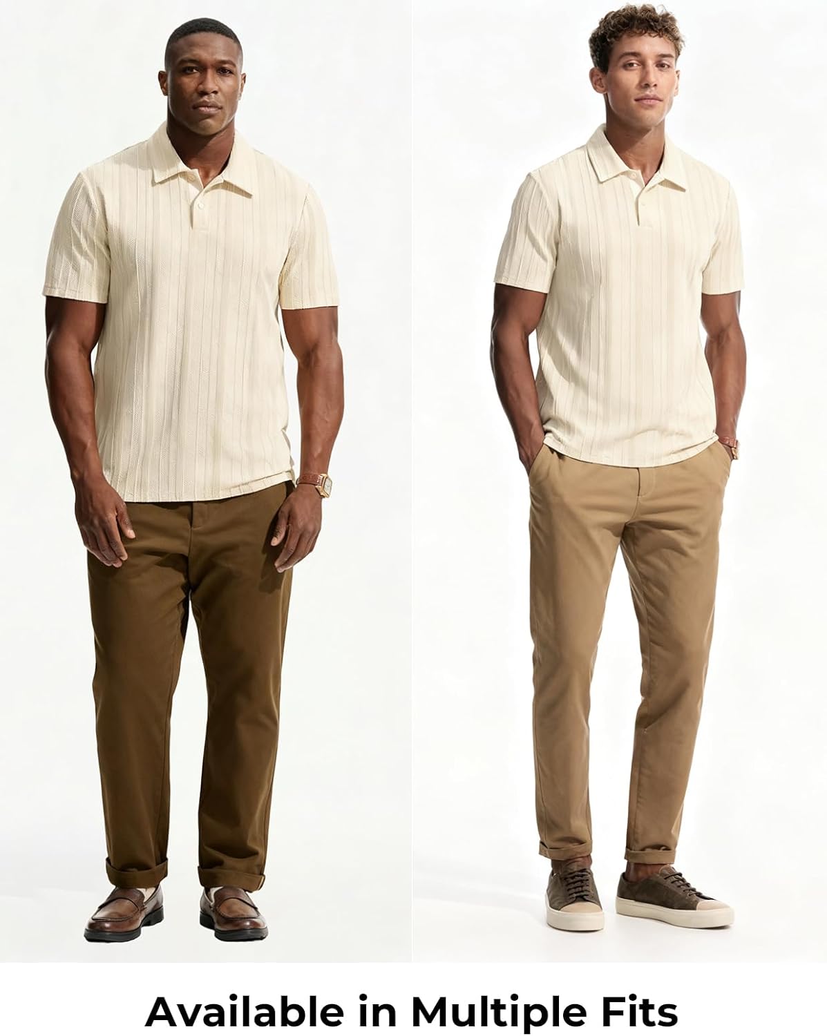 Thumbnail 5 de PJ PAUL JONES Poloshirt Herren Kurzarm Sommer – Strick Polohemd, atmungsaktiv