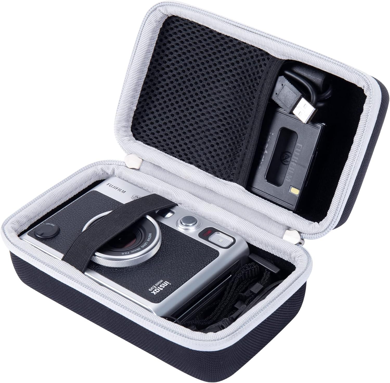 Thumbnail 4 de Khanka Hard Carrying Case for Fujifilm Instax Mini Evo