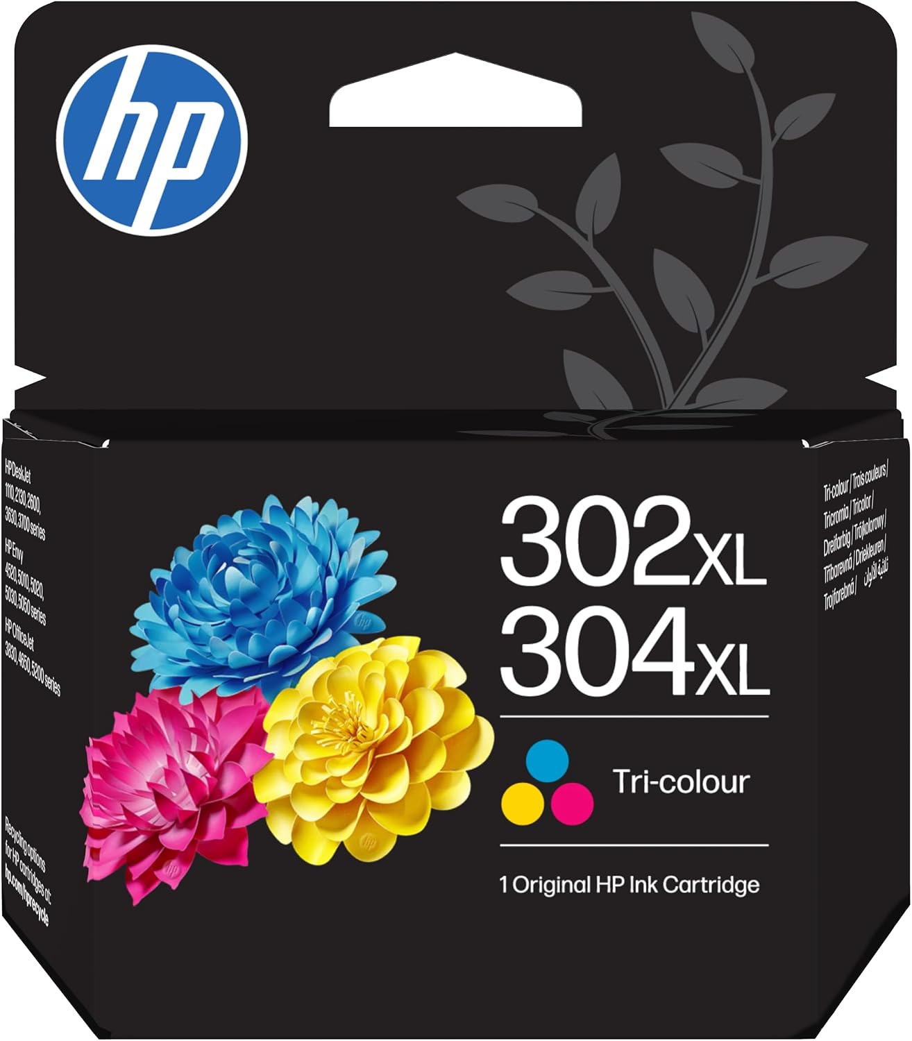 Detalle de HP 302XL/304XL Tri‑Chromia B7RT8AE – Cartuccia Originale HP (300 pagine) per Stampanti DeskJet e OfficeJet