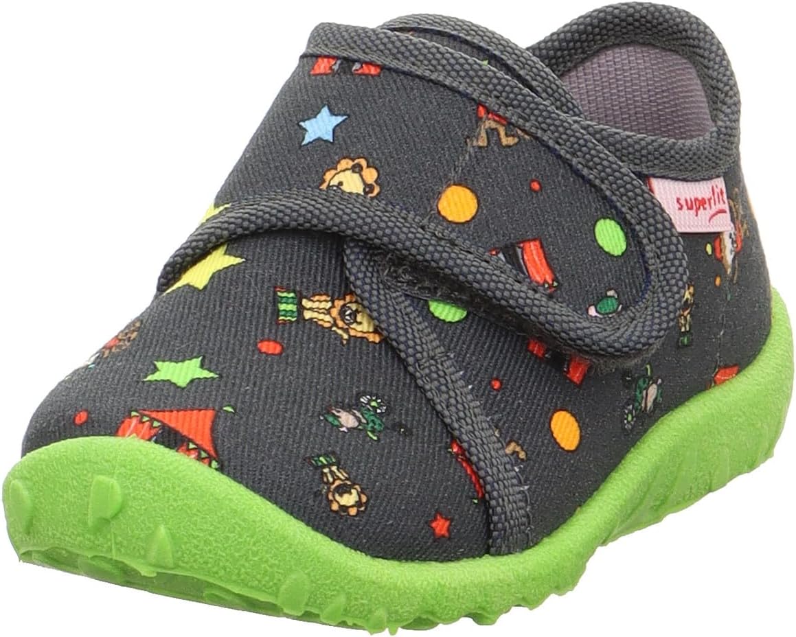 Thumbnail 6 de Superfit SPOTTY Hausschuhe 1-009246 für Jungen – mit Klettverschluss und auffälligen Details