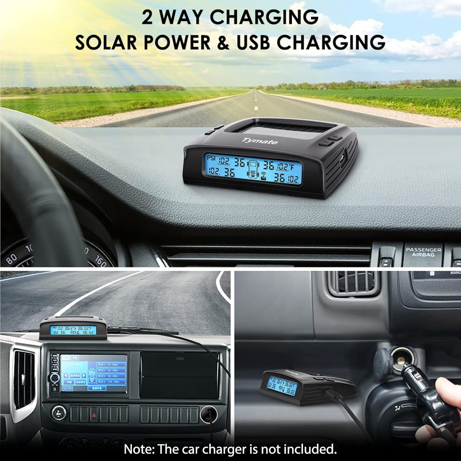 Thumbnail 1 de Tymate M7-3 RV TPMS Tire Pressure Monitor