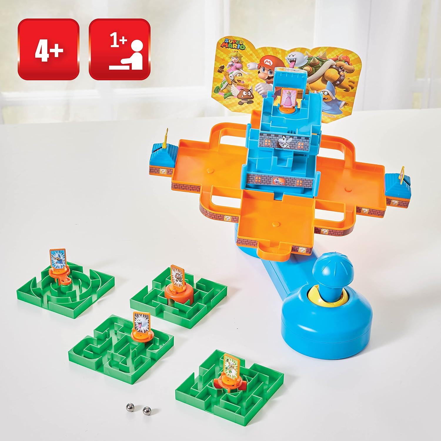 Detalle 2 de Super Mario Maze Game DX 5 Figuren ab 4