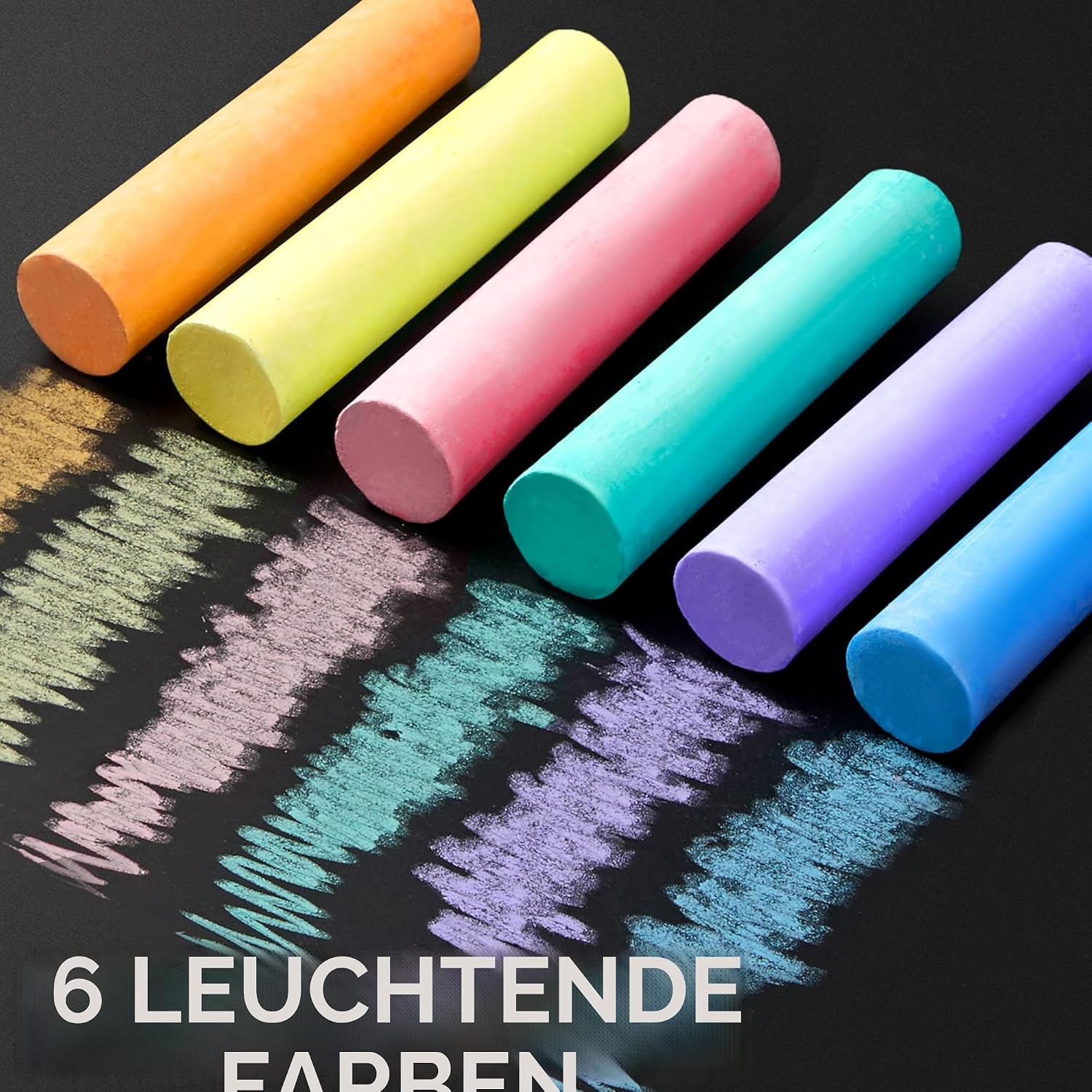 Detalle 2 de JOYIN Straßenkreide Set 24er für Kinder