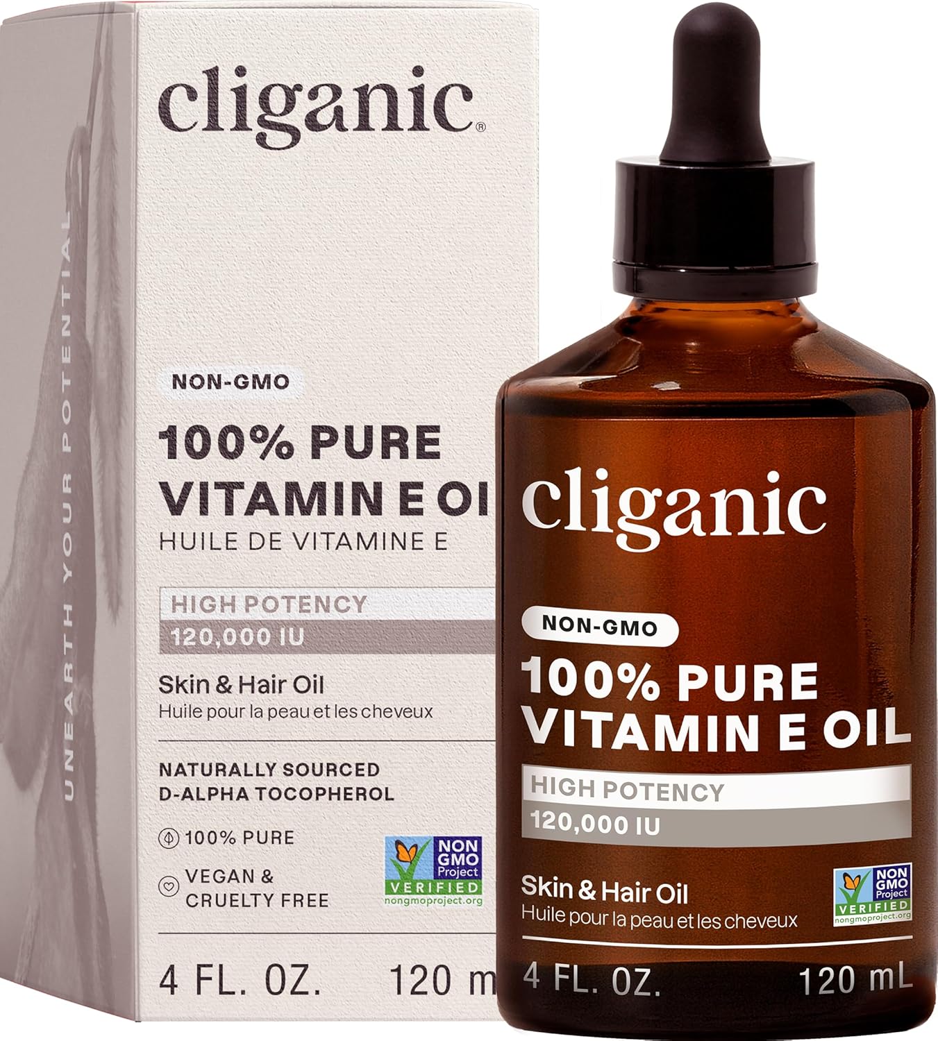Thumbnail 6 de Cliganic Pure Vitamin E Oil ⚙