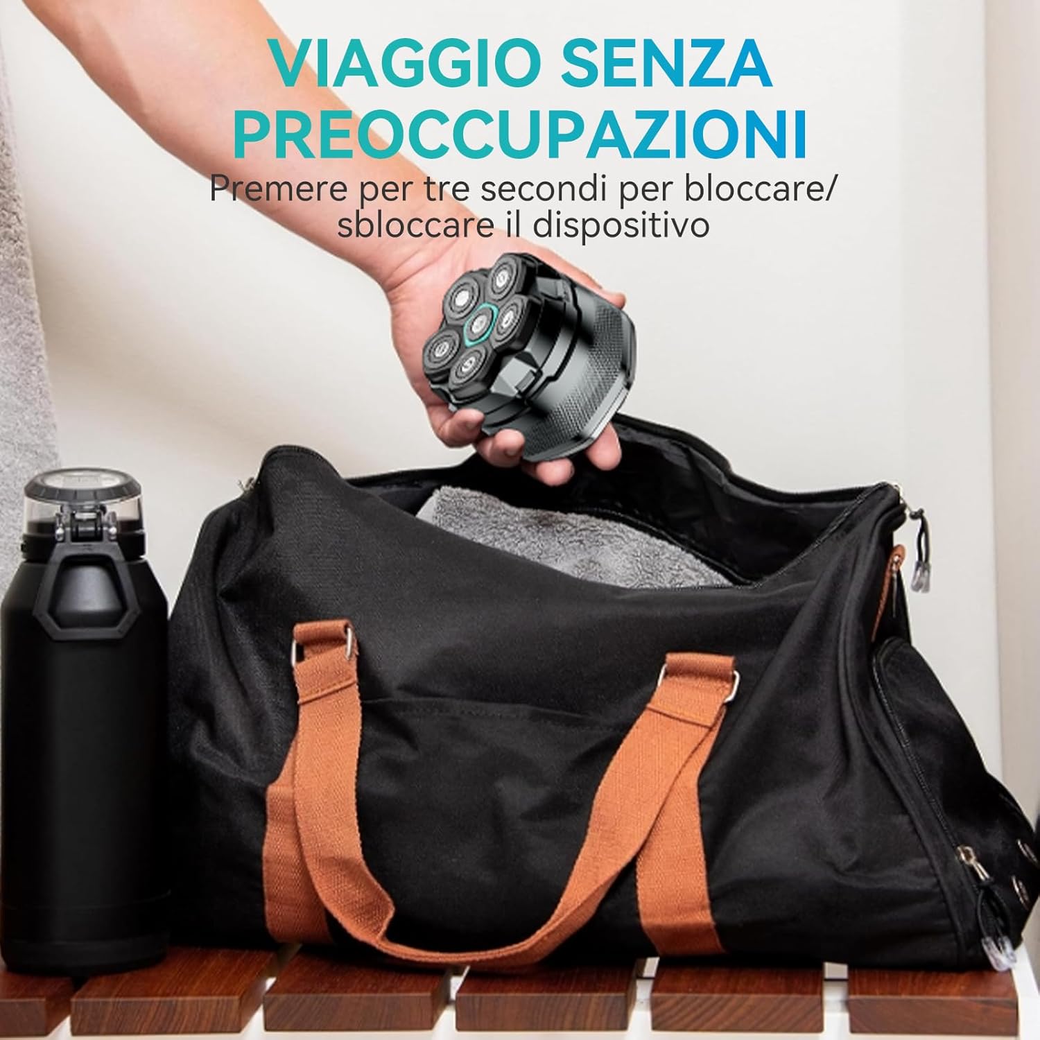 Thumbnail 5 de kensen Kit Rasoio Testa Calva 160 Minuti