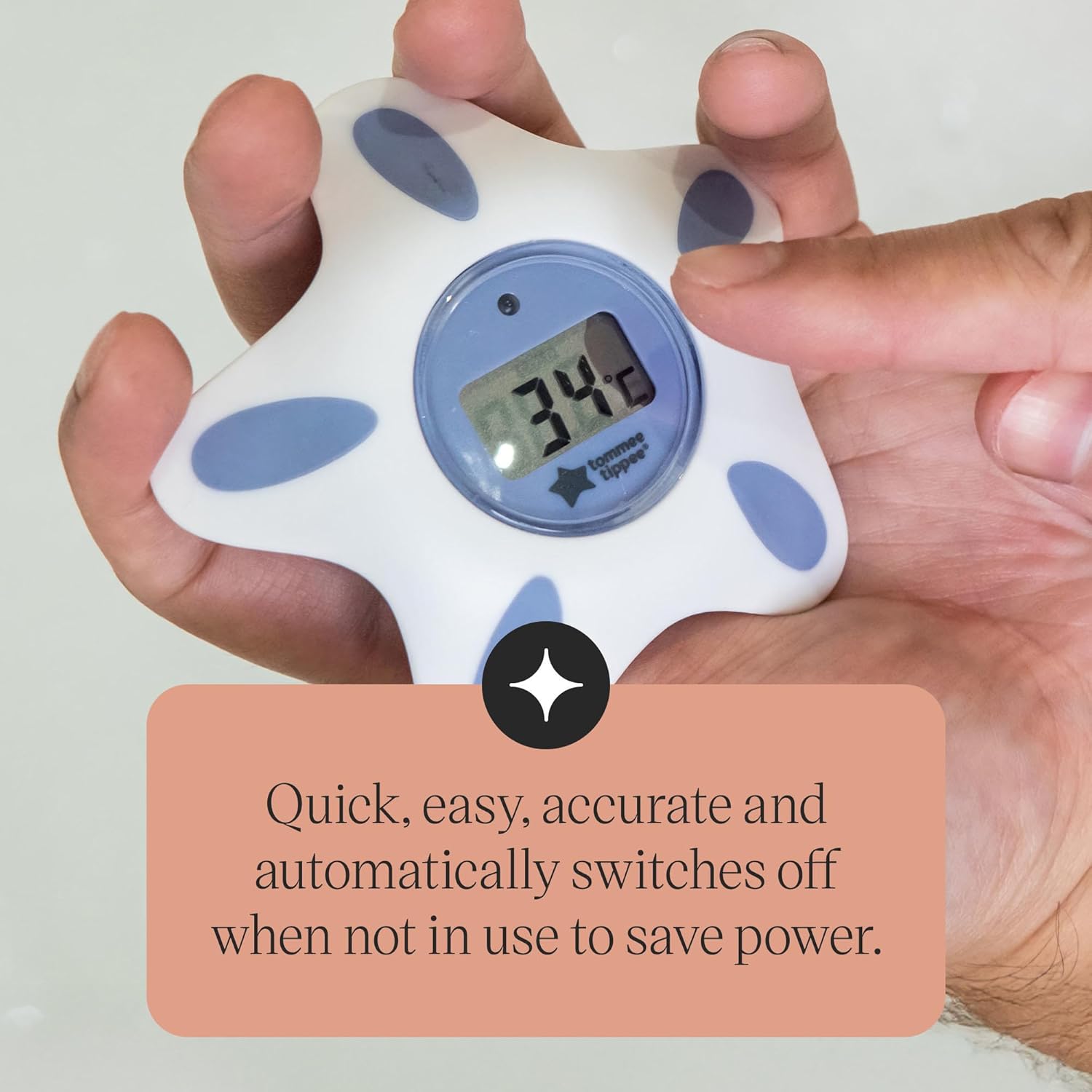 Thumbnail 6 de Tommee Tippee InBath Digital Thermometer for Baby Bath and Room