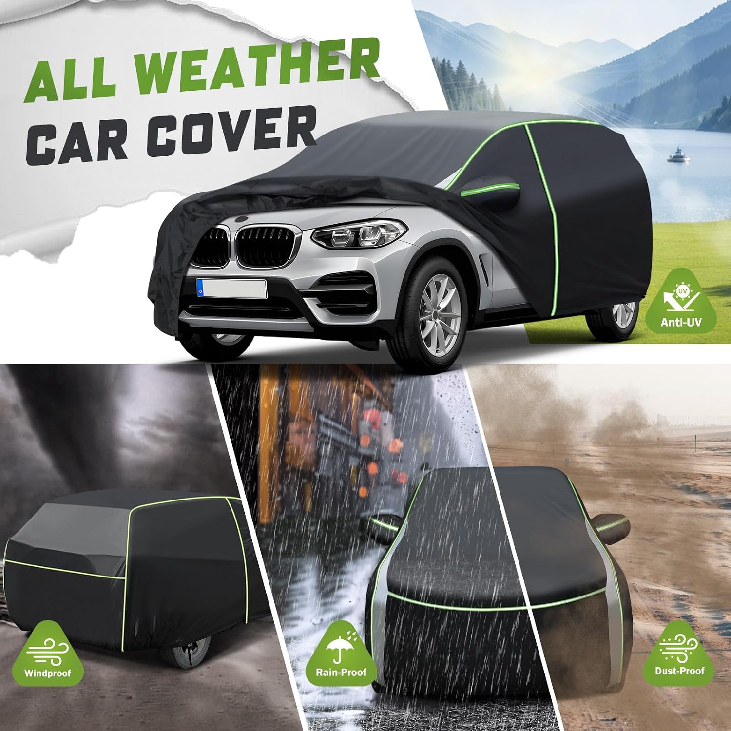 Detalle 2 de Mixsuper Liner Car Cover for BMW X3 7-layer