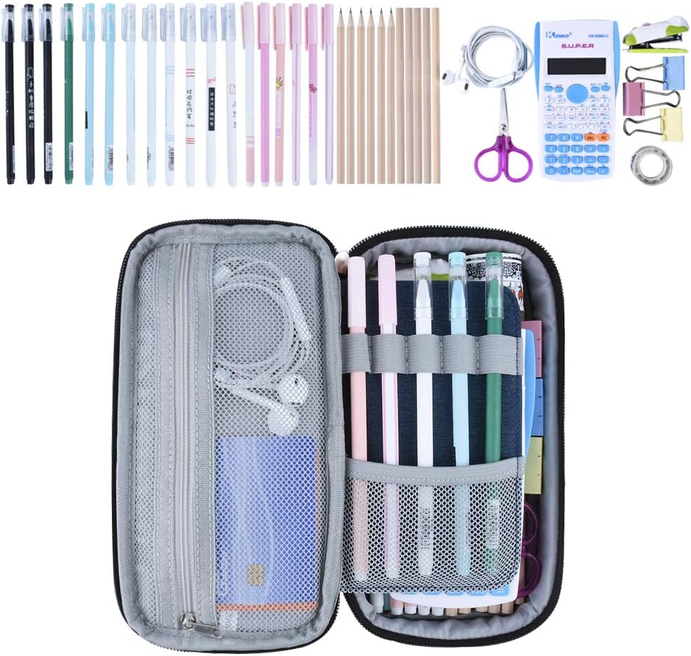 Thumbnail 1 de Large Capacity Pencil Case: Big Pencil Bag with High Storage in Oxford Fabric