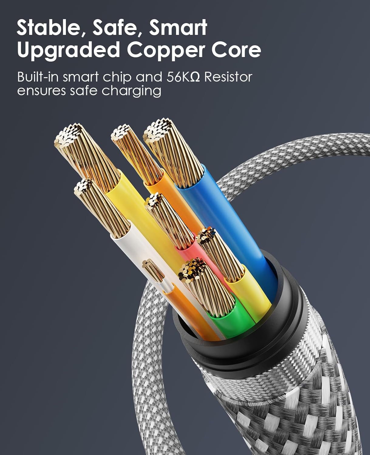 Thumbnail 5 de Magtame Cable Magnético USB-C 60W, Carga Rápida ⚡