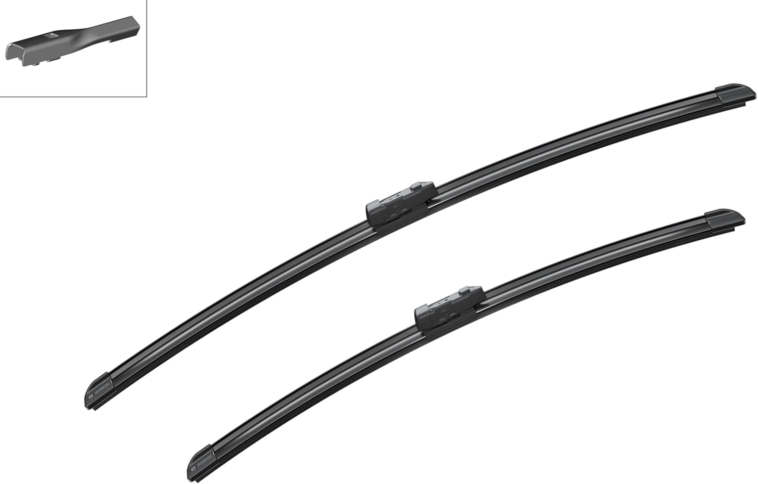 Detalle de Bosch eA297S Balais d'essuie-glace Aerotwin – Paire avant (600 mm/500 mm)