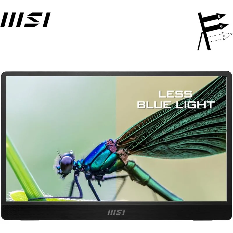 Detalle de MSI PRO MP161 E2 Monitor portátil 15,6" Full HD