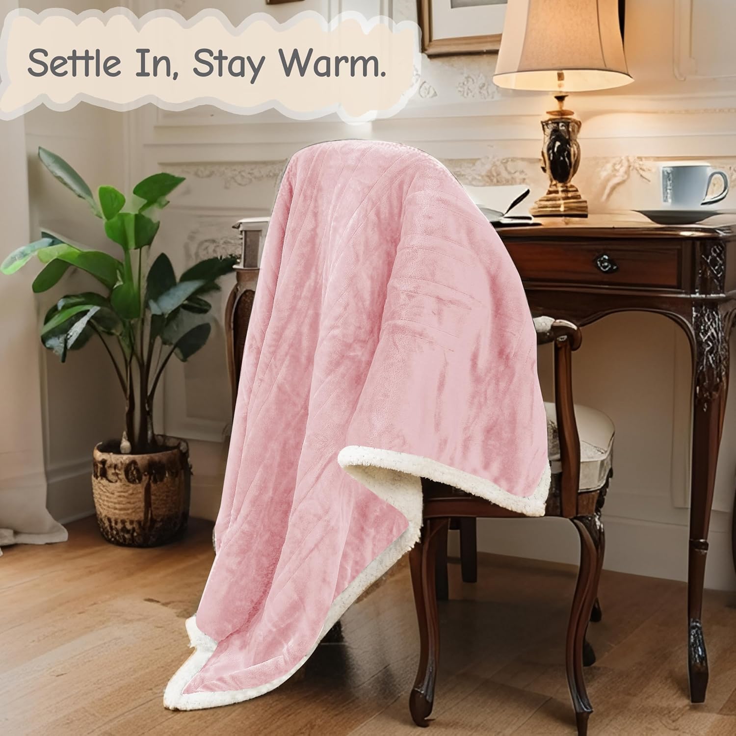 Thumbnail 3 de Electric Heated Blanket Throw 50"×60"