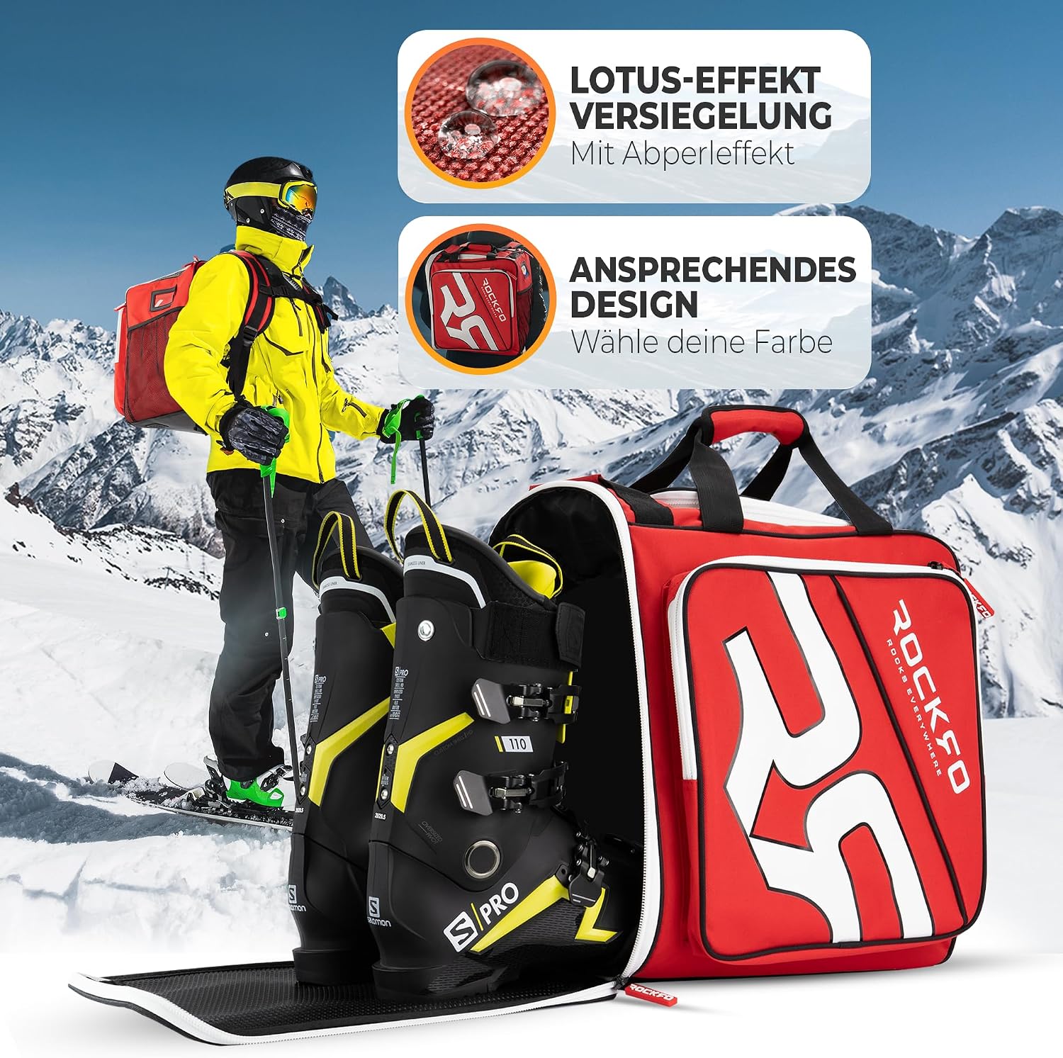 Thumbnail 5 de ROCKRO Skischuhtasche 49L