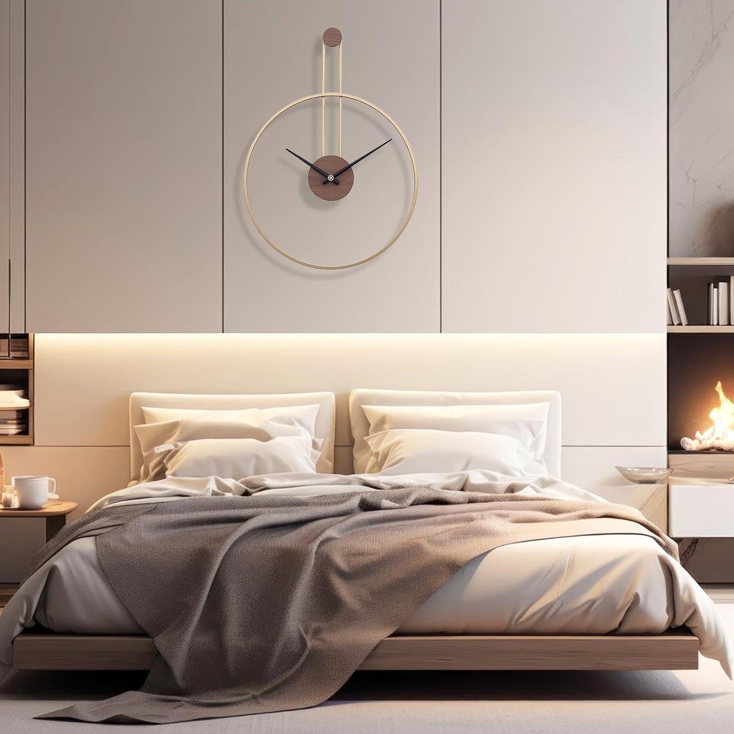 Thumbnail 1 de GANDDOBE Wanduhr 60 cm Gold