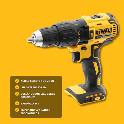 Thumbnail 5 de DEWALT DCD778D2T-QW Taladro percutor 18V, 2Ah