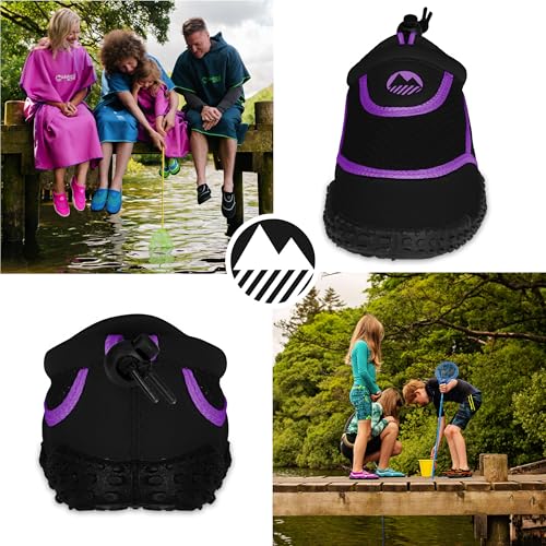 Thumbnail 5 de Lakeland Active Girl's Eden Aquasport Water Shoes (Black/Purple) – 3 UK