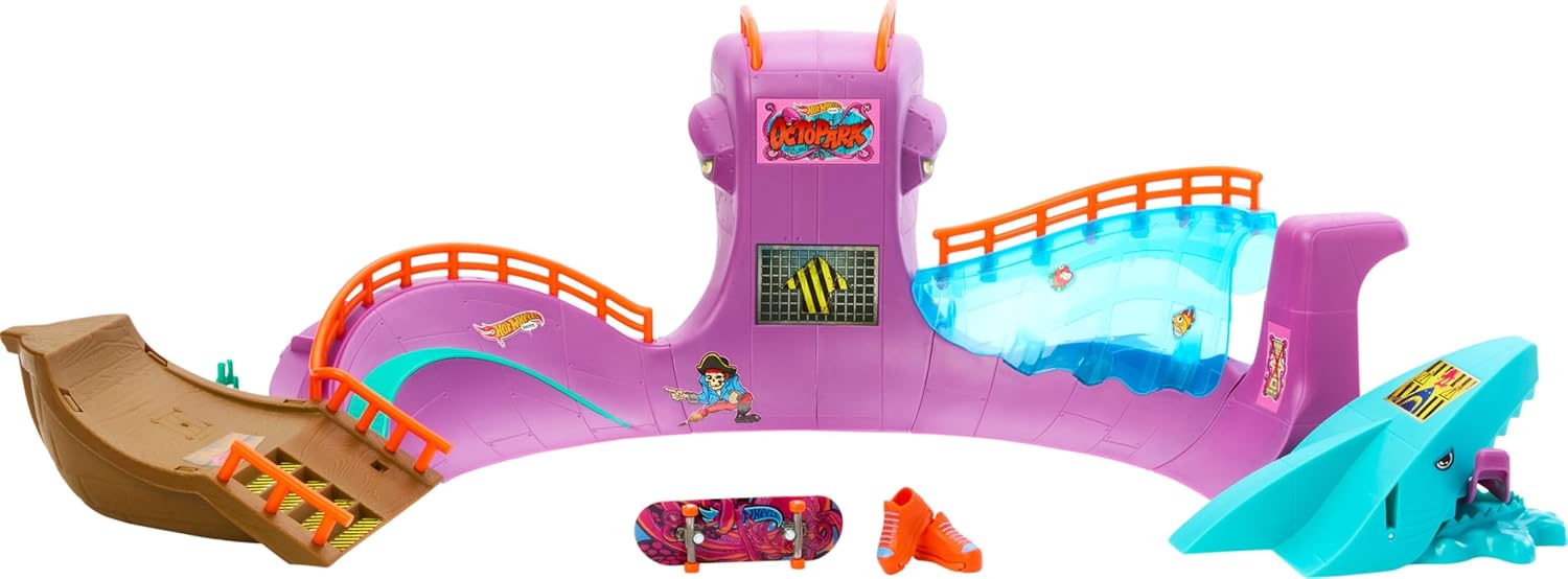 Thumbnail 5 de Hot Wheels Skate Octopark Skate-Set HMK01 5+