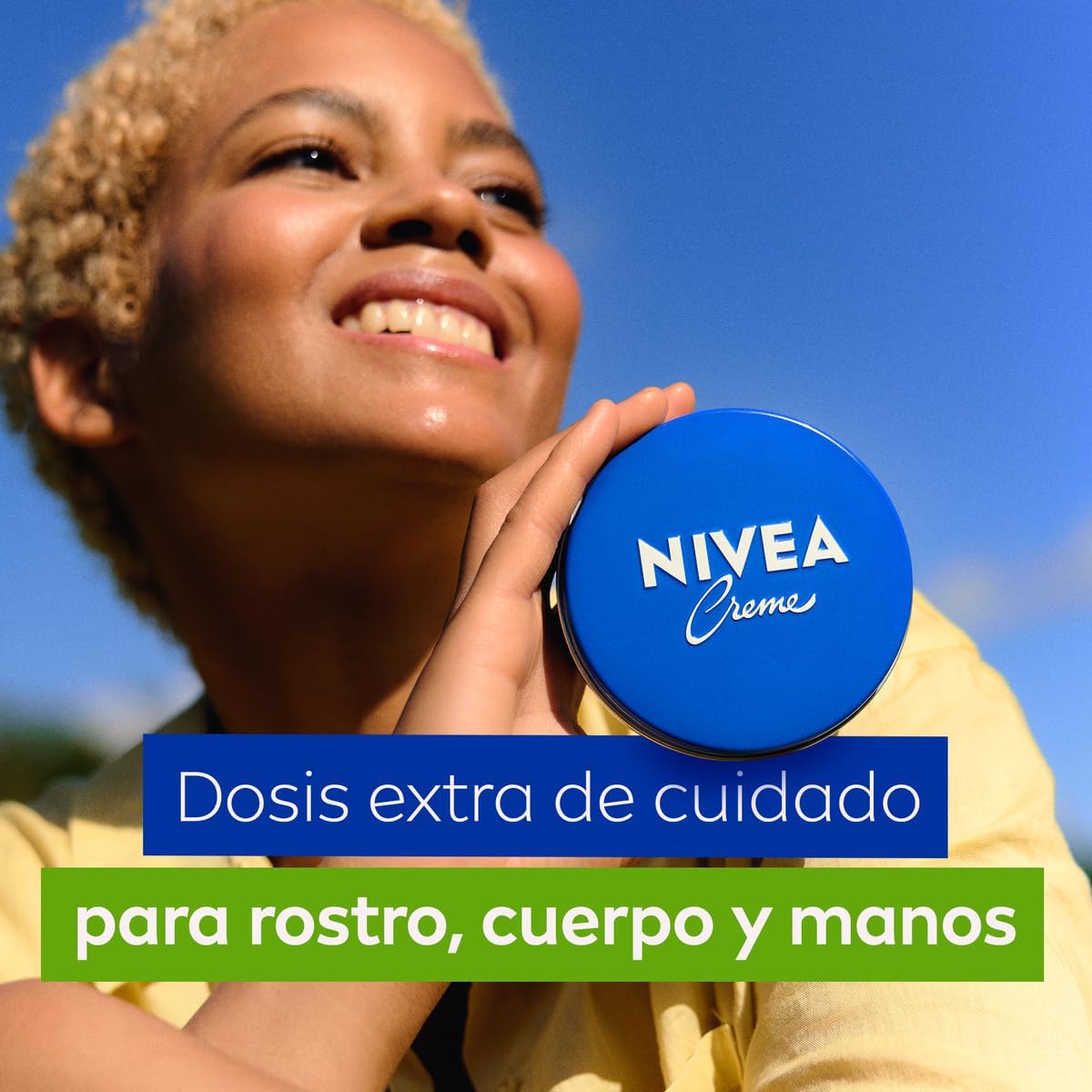 Detalle de NIVEA Creme Pack 4x250ml, Hidratación Universal para Toda la Familia