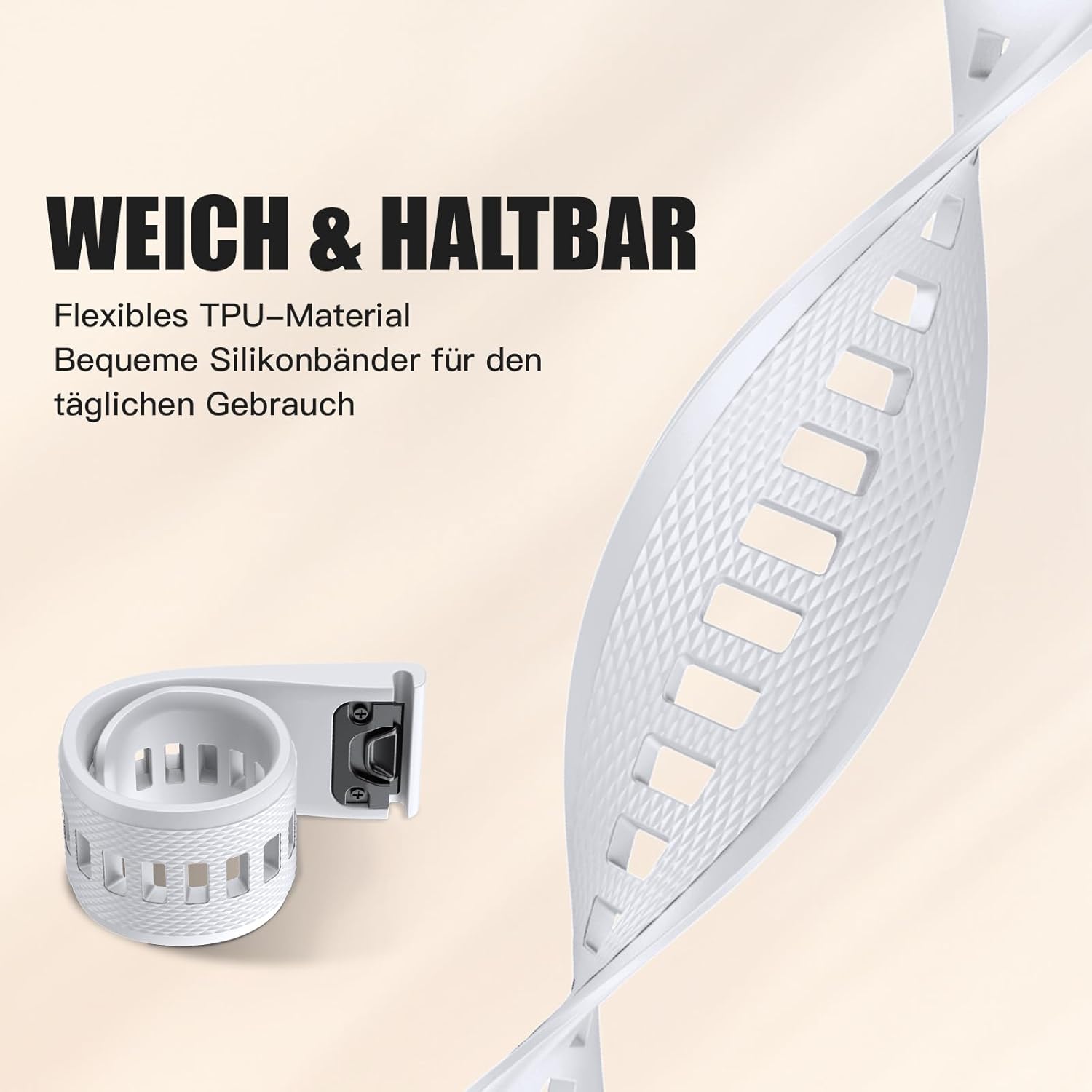 Thumbnail 2 de NotoCity Quickfit Armband 22 mm für Garmin Fenix 5/6/7, Epix 2 & mehr