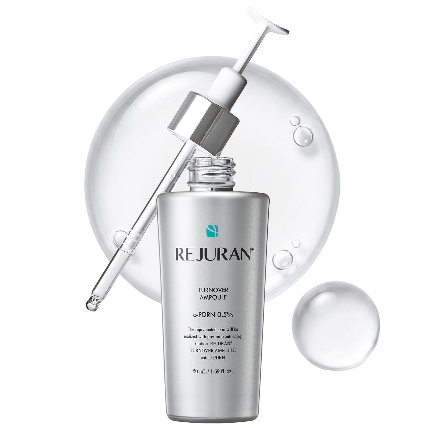 Detalle de REJURAN Turnover Ampoule c-PDRN Face Serum, 1.69 fl oz