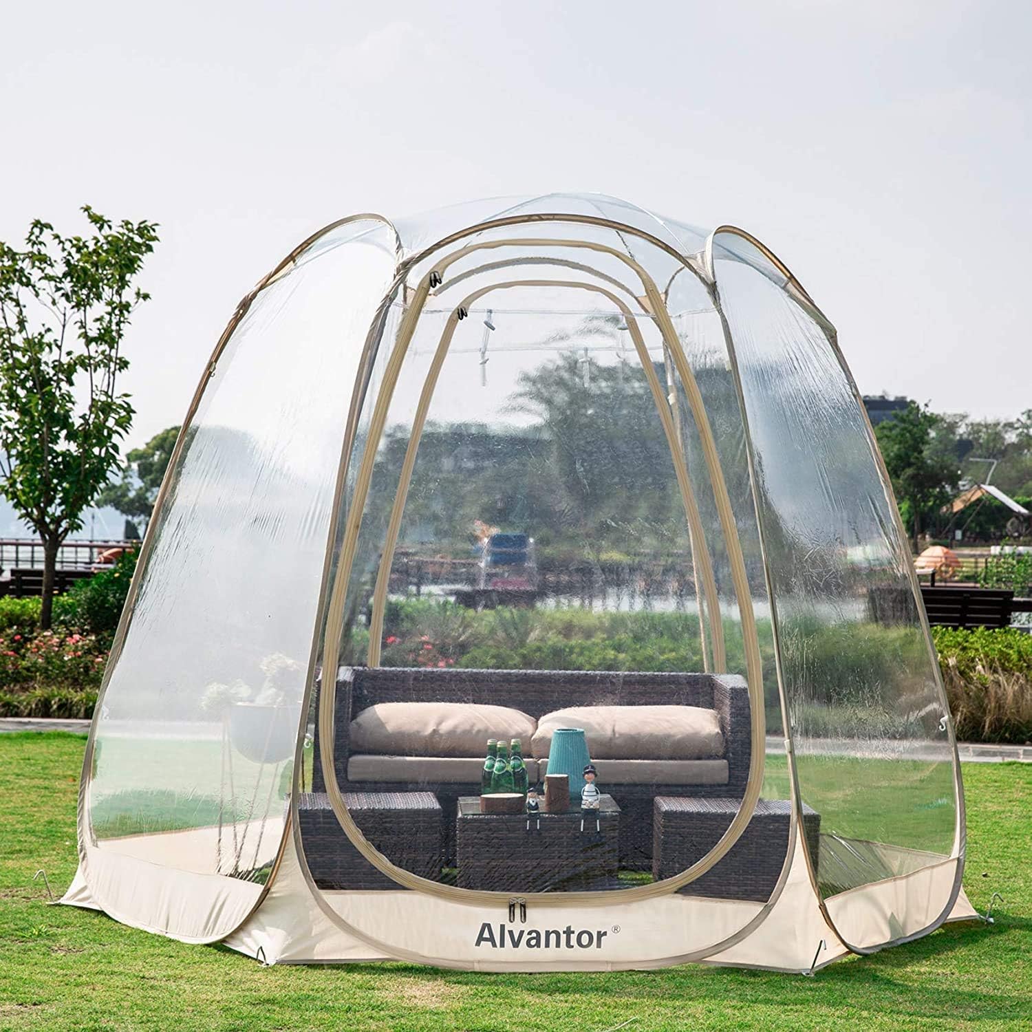 Thumbnail 6 de Alvantor pop-up bubble tent, 15' x 15