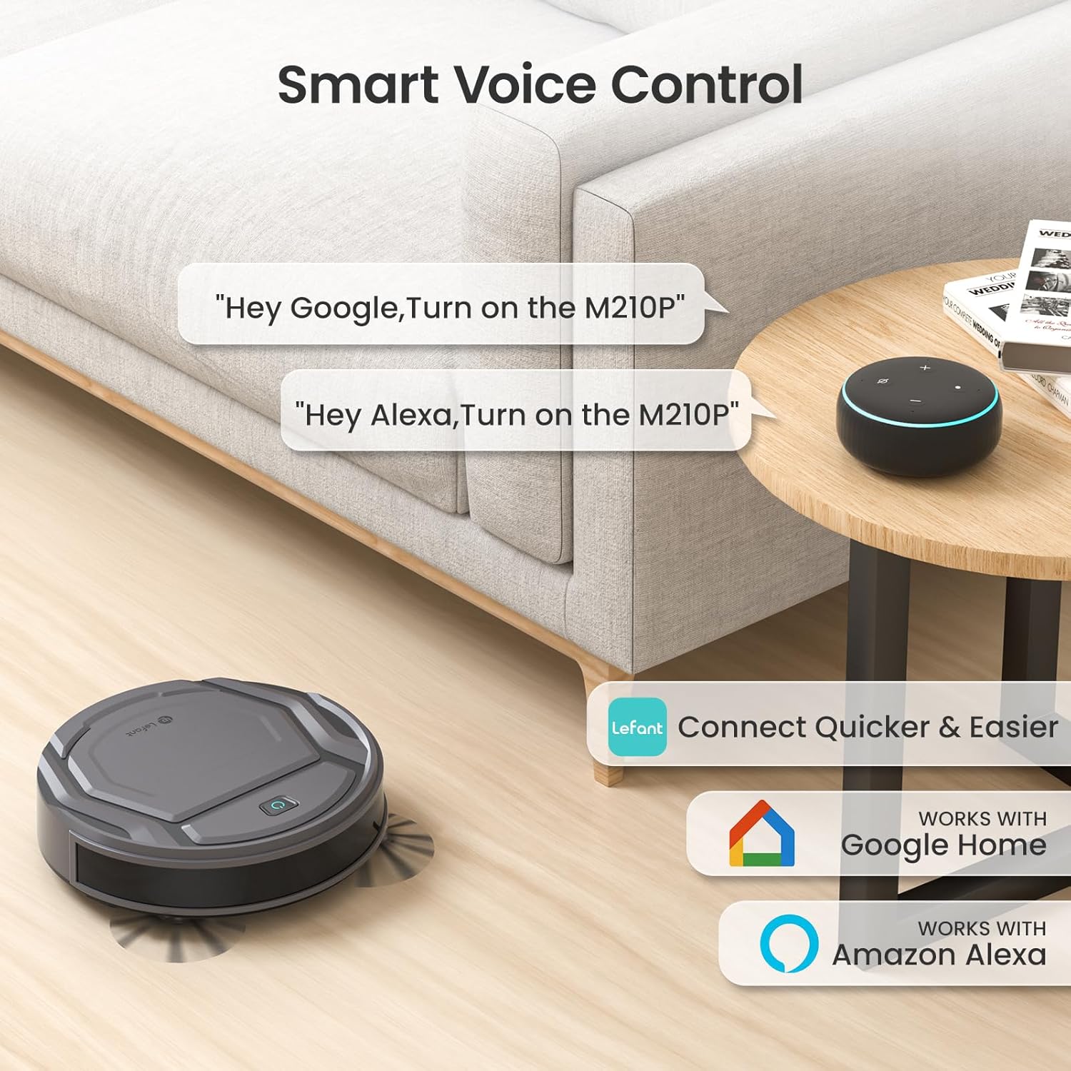 Thumbnail 5 de Lefant M210P Grey Robot Vacuum