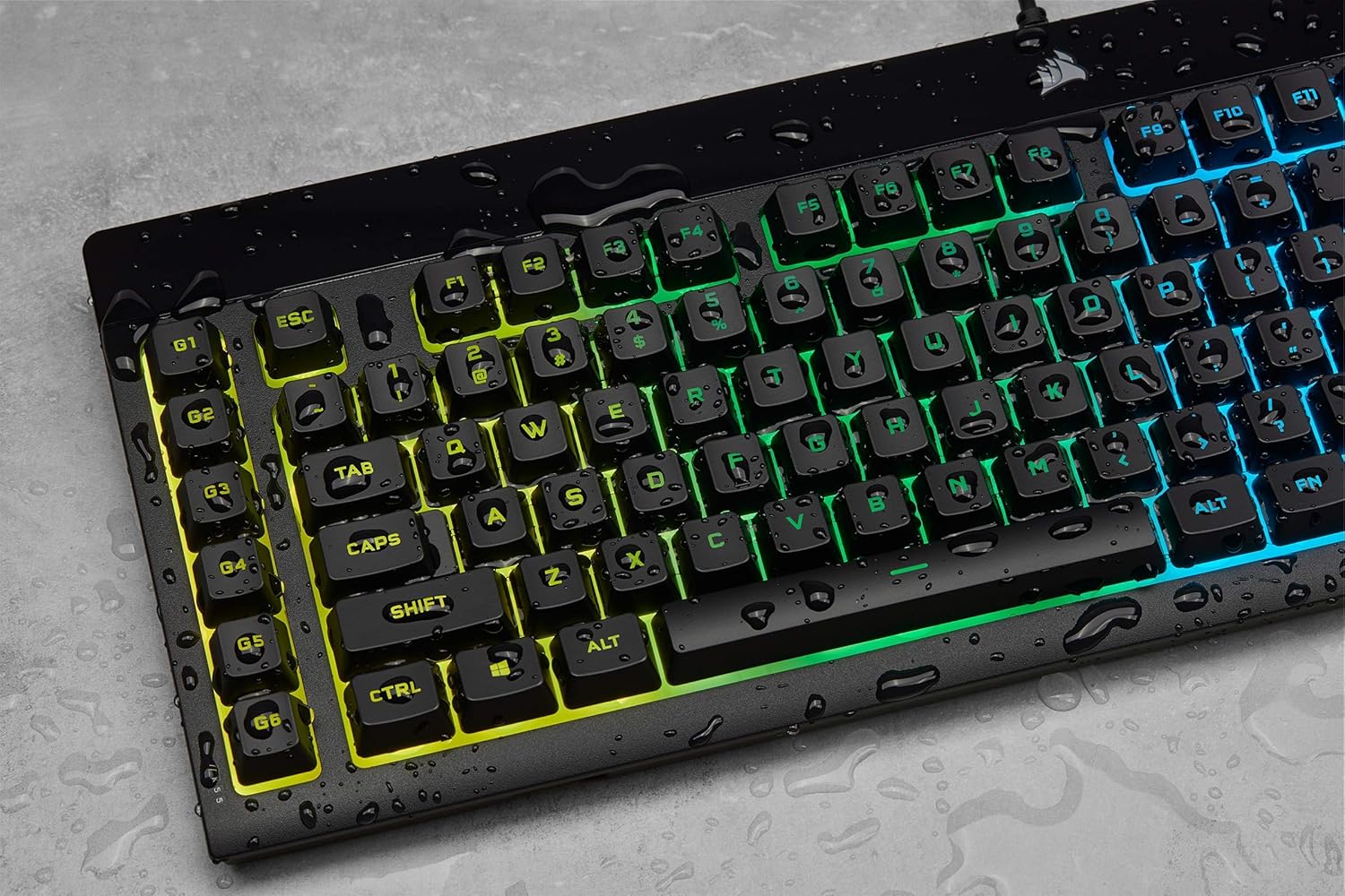 Thumbnail 2 de Corsair K55 RGB PRO Gaming-Tastatur (kabelgebunden, Membran) – AZERTY, schwarz