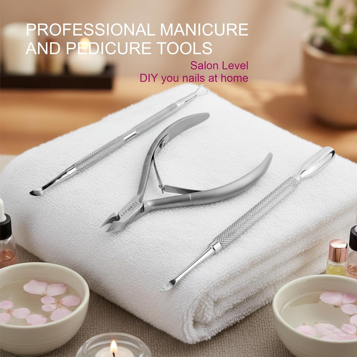 Thumbnail 6 de Cuticle Nippers Set – Professional Cuticle Remover & Cuticle Pusher Kit by SYMBOL LONDON