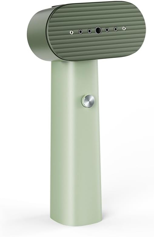 Detalle de Nexdoo G6 Steamer for Clothes Portable 2-in-1 Travel Steamer Iron (Green) — 0.7 lbs