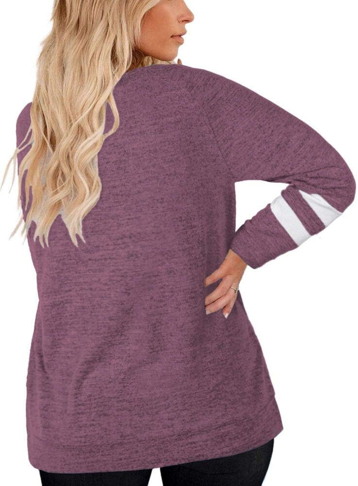 Detalle 2 de DOLNINE Plus Size Sweatshirt Tunic Top