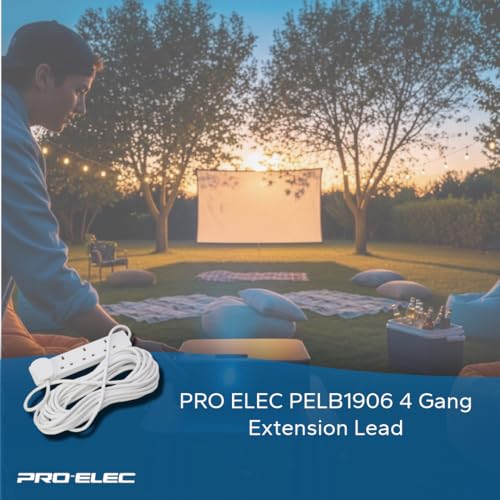 Thumbnail 5 de PRO ELEC PELB1906 Cable de extensión 10 m blanca